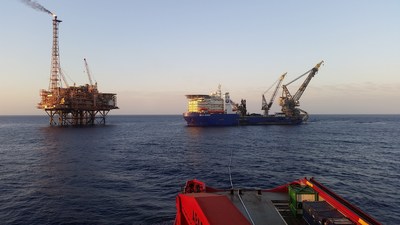McDermott deployed two of its specialty vessels to complete the installation phase for the Greater Western Flank project for Woodside Energy Ltd. The DLV 2000 performed the pipelay campaign.