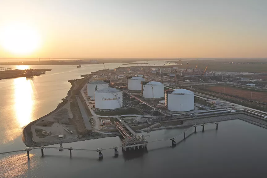 Golden Pass LNG Project in Texas